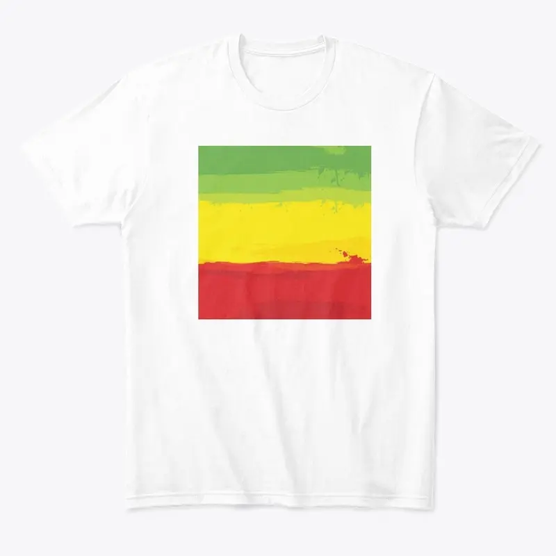 Red Green and Gold Simple Design