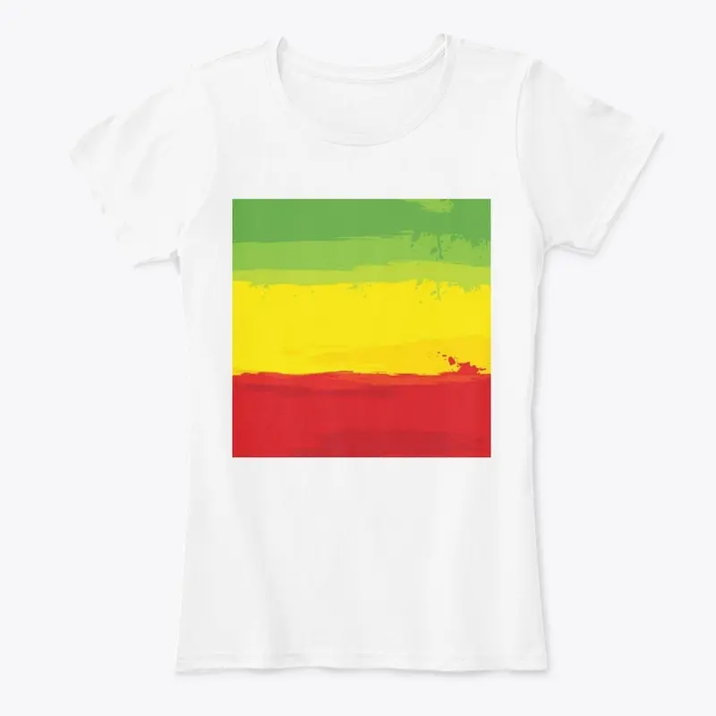 Red Green and Gold Simple Design