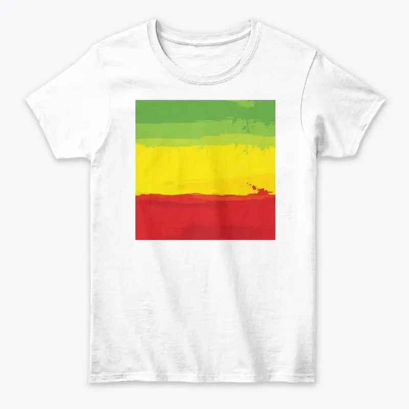 Red Green and Gold Simple Design